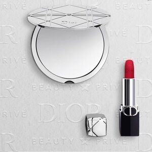 Dior pocket mirror & Rouge Dior miniature